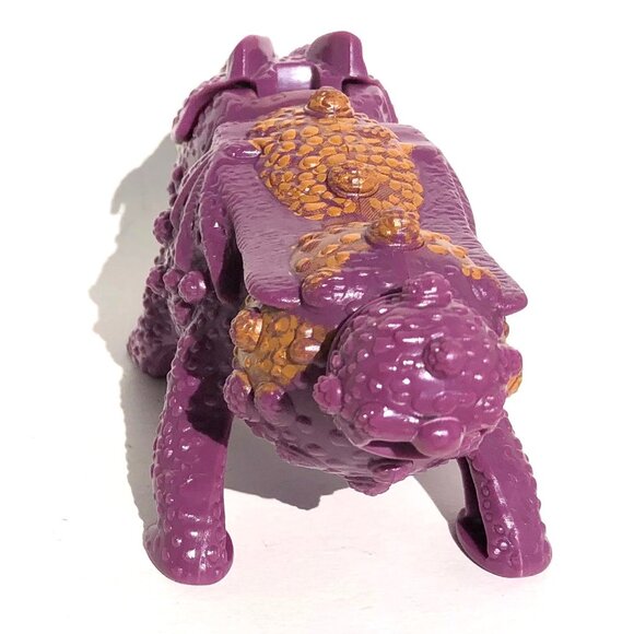 🦋 McDonald's Action Figure How To Train Your Dragon #4 Purple Gronckle 2010 - Picture 7 of 13